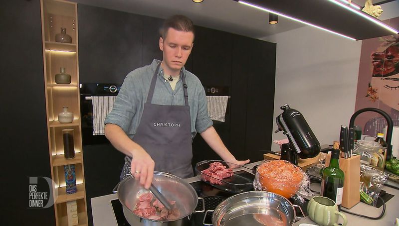 Christoph (34) verfügt über einen beeindruckenden Küchengeräte-Park.