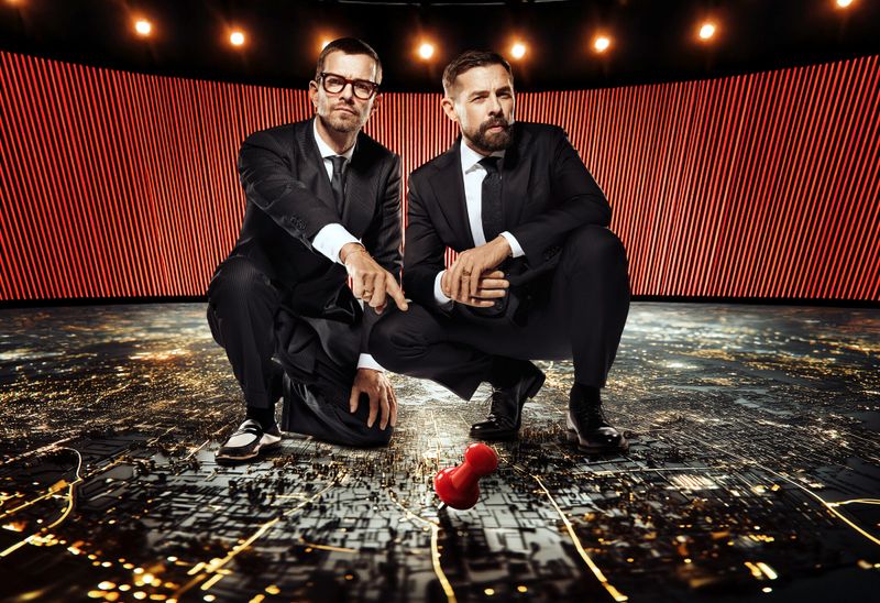Joko Winterscheidt (links) und Klaas Heufer-Umlauf haben die Show-Idee aus einem spontanen Einfall heraus entwickelt. Jetzt geht sie in Serie.