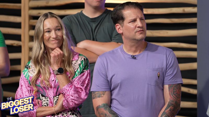 Als wollten sie ihren Augen nicht trauen. Für die "The Biggest Loser"-Coaches Christine Theiss und Ramin Abtin kam's in Woche acht ziemlich dicke - dabei sollten doch alle dünner werden ...
