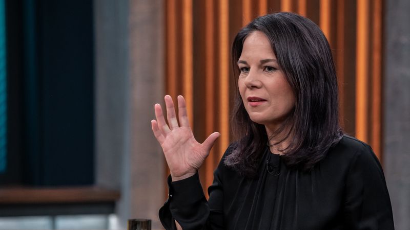 Außenministerin Annalena Baerbock (Die Grünen): "Trump spielt ein ganz anderes Spiel."