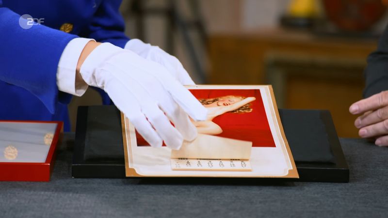 "Meine Bilder halte ich unter Verschluss", scherzte der Moderator.