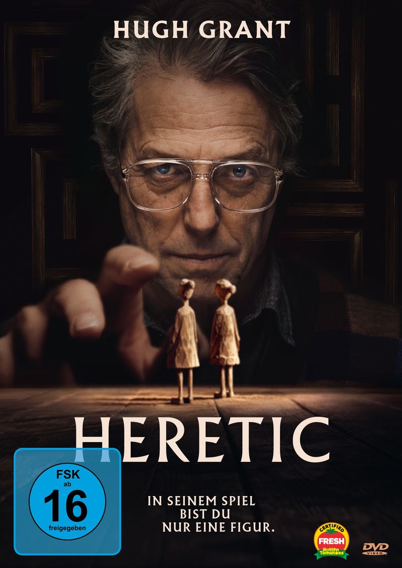 "Heretic" ist ein Horrorthriller, mit dem Hugh Grant sein einstiges Sonnyboy-Image endgültig abzulegen versucht.