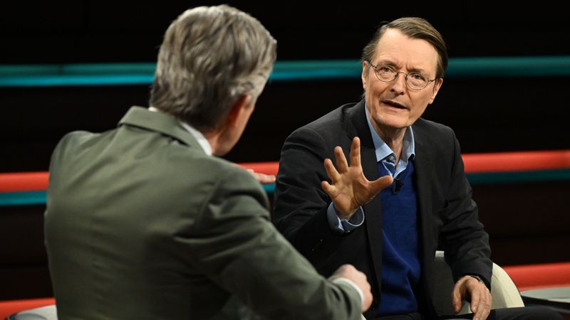 ZDF-Moderator Markus Lanz unterstellte SPD-Politiker Karl Lauterbach am Dienstagabend "Wortklauberei".