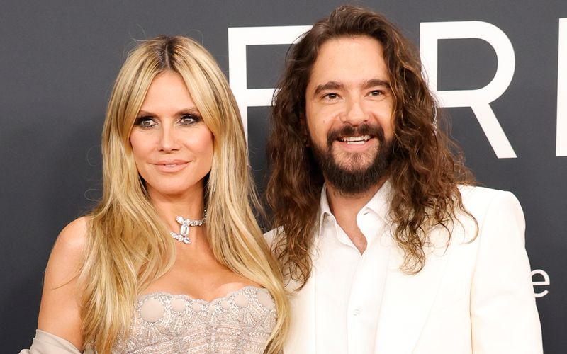 Tom Kaulitz verbrachte den Valentinstag mit seiner Frau Heidi Klum.