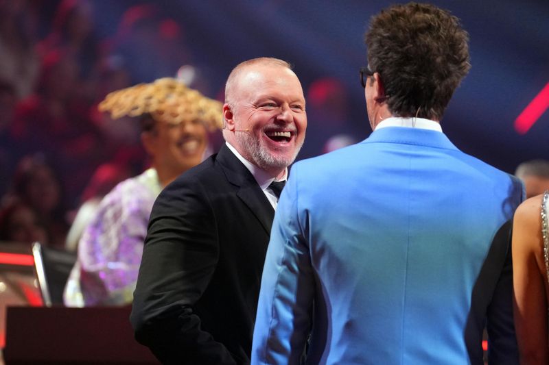 Stefan Raab mischte die RTL-Tanszshow "Let's Dance" auf.
