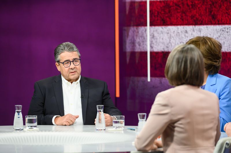 Sigmar Gabriel war bei Maybrit Illner zu Gast.