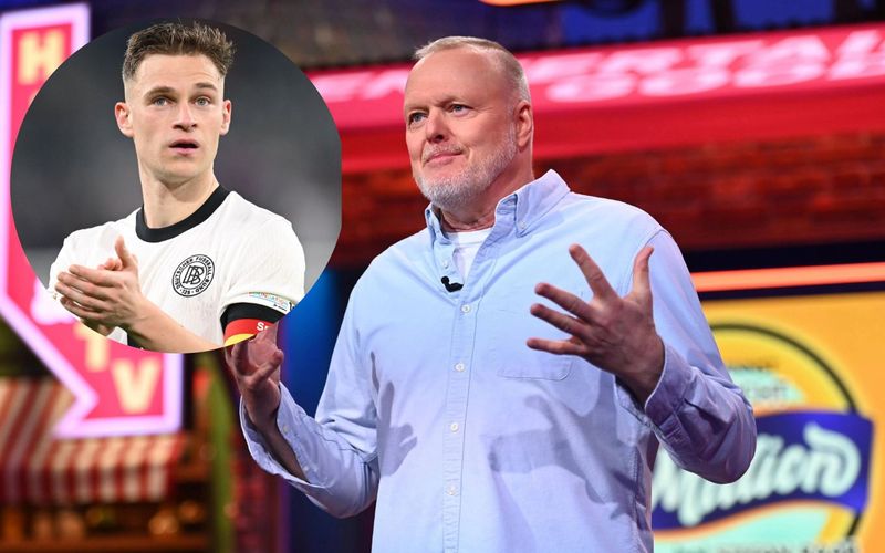 Der Impfstatus von Joshua Kimmich (links)? Auch nach Jahren noch ein Thema für Stefan Raab.