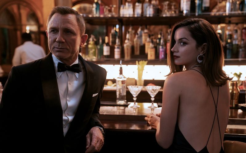 In "Keine Zeit zu sterben" nahm Daniel Craig (mit Ana de Armas) Abschied von der James-Bond-Rolle.