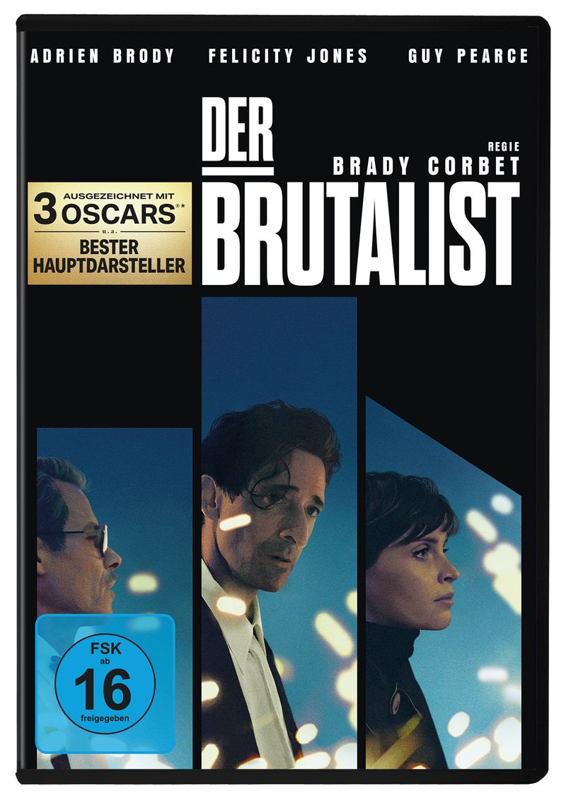 Ähnlich wie "Der Pianist" erzählt auch "Der Brutalist" eine (in diesem Fall fiktionale) Geschichte über einen Juden in der Weltkriegszeit, der irgendwie mit dem Leben davonkommt.