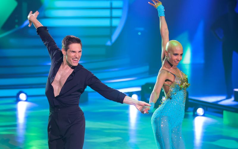 Sharon Battiste tanzte bei "Let's Dance" mit Profi-Partner Christian Polanc.