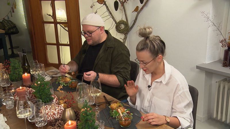 Marta mag eigentlich weder Kürbis noch Wild, aber diese Vorspeise würde sie wieder essen.
