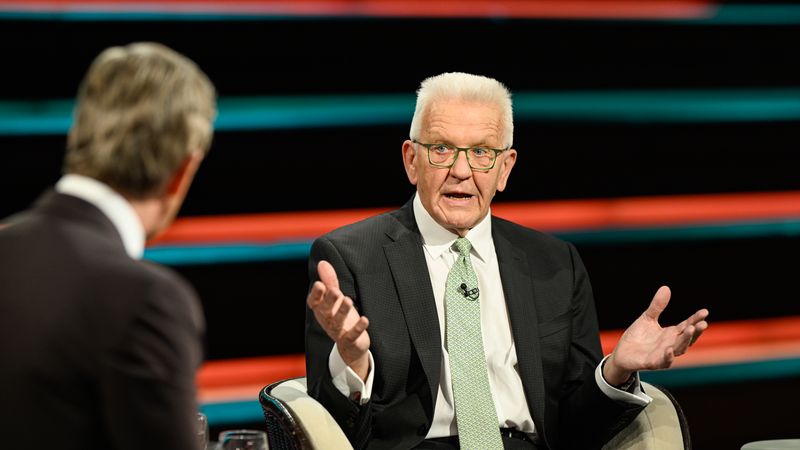 Bei "Markus Lanz" forderte Winfried Kretschmann einen "Mentalitätsschub" in Deutschland.