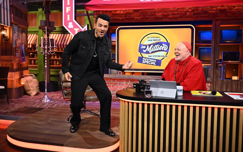 Giovanni Zarrella hat bei Stefan Raab sein neues Album präsentiert - und seine limitierte Fanbox.