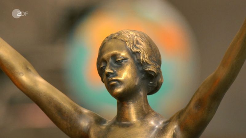 Die unverhüllte Darstellungsform sei bemerkenswert, erläuterte die Expertin, denn sie haben damals "einen Tabubruch" dargestellt.