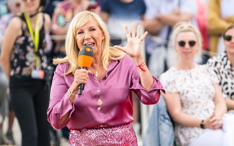 Die Absage von Abor & Tynna ärgerte "Fernsehgarten"-Moderatorin Andrea Kiewel gewaltig.