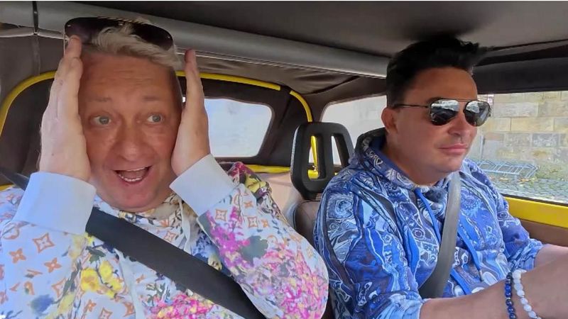 Matthias Mangiapane und Hubert Fella tsten diesmal unter andere, einen Solo Camping Holzofen.