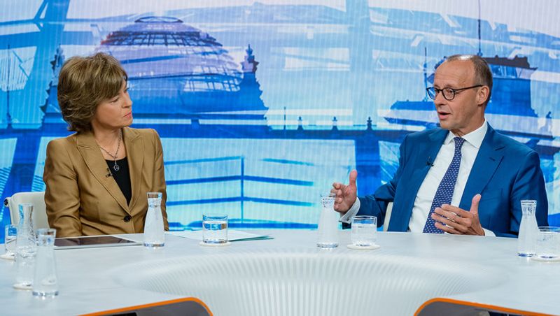 Friedrich Merz sprach bei Maybrit Illner über seine erste Woche als Bundeskanzler.