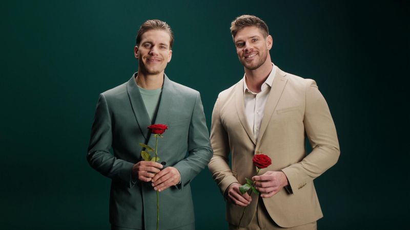 Felix Stein (links) und Martin Braun suchen ab Juni als "Die Bachelors" die große Liebe.