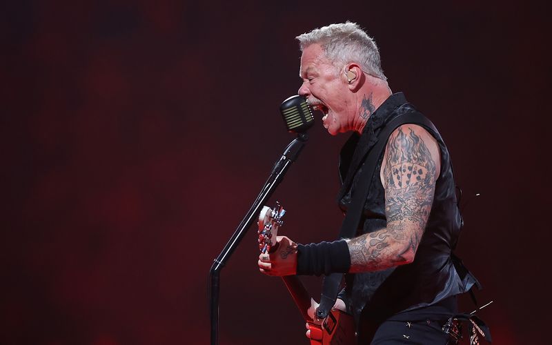 James Hetfield und seine Metallica-Kollegen stehen 2026 erneut in Deutschland auf der Bühne.