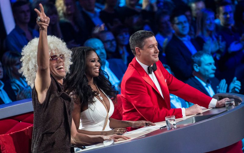 2013 traten (von links) Jorge González, Motsi Mabuse und Joachim Llambi erstmals gemeinsam als "Let's Dance"-Jury in Aktion.