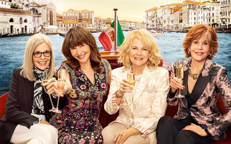 In "Book Club - Ein neues Kapitel" hauen (von links) Diane Keaton, Mary Steenburgen, Candice Bergen und Jane Fonda wieder ordentlich auf den Putz.