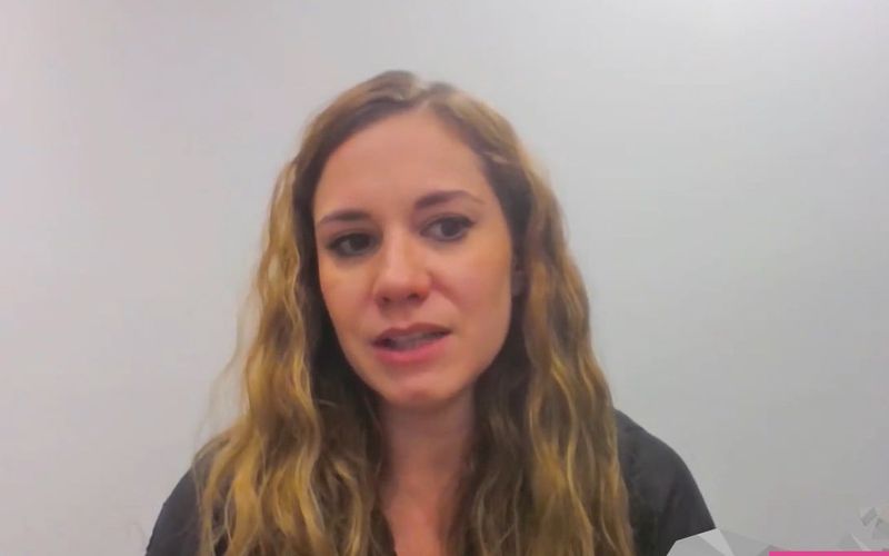 Via Videochat zog Mexiko-Auswanderin Lena Koll Bilanz.