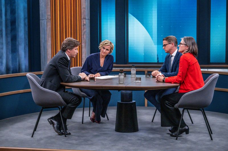 Caren Miosga diskutierte mit ihren Gästen über die Arbeitsbereitschaft der Deutschen.