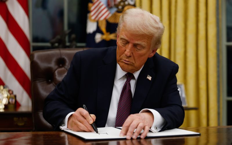 Donald Trump hat bereits eine Reihe an Begnadigungen unterzeichnet.