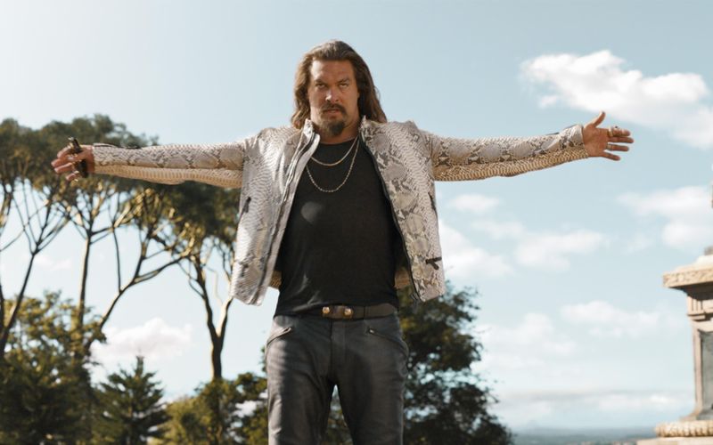 Ein neues Gesicht in der "Fast & Furious"-Reihe: Jason Momoa spielt in "Fast & Furious 10" den exzentrischen Bösewicht Dante Reyes.