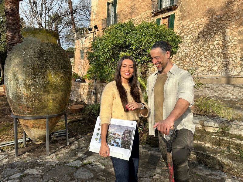 Lourdes Vázquez und Davit Arican haben schon viele Traumgärten gestaltet. Nun haben sich die Landschaftsplaner für eine gemeinsame Sendung zusammengetan.