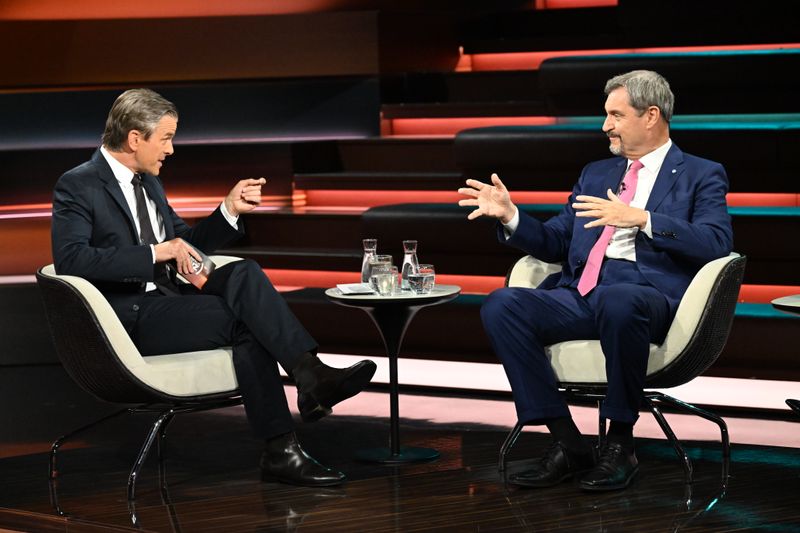 Bei "Markus Lanz" warnte Markus Söder, dass die deutsche Sicherheit und Ordnung in Gefahr sei.