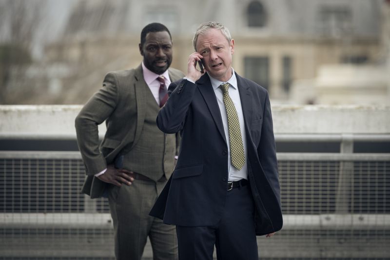 Detective Grace (John Simm, rechts) ermittelt in neuen Folgen der gleichnamigen britischen Krimireihe gemeinsam mit seinem Kollegen DS Glenn Branson (Richie Campbell).
