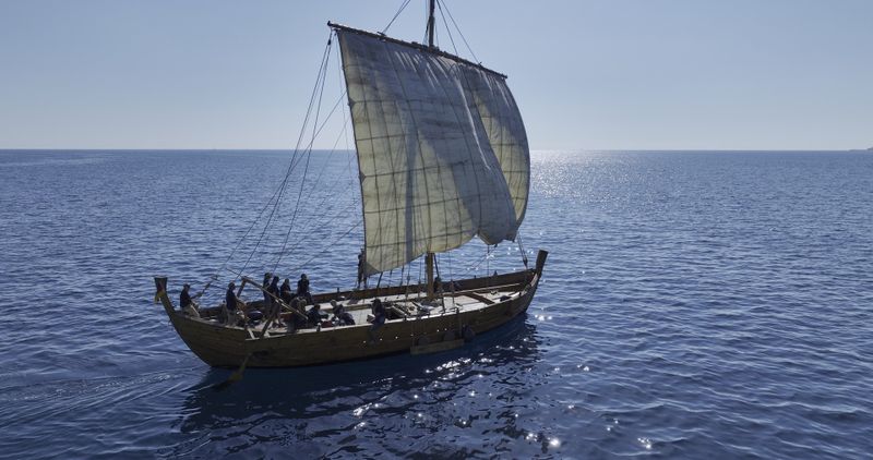 In der neuen Folge "Terra X: Die Flotte der Cäsaren" testen Forscher mit dem Nachbau Bissula, wie seetüchtig römische Schiffe wirklich waren. Welche Rolle spielten das Wetter, Strömungen oder natürliche Gefahren?