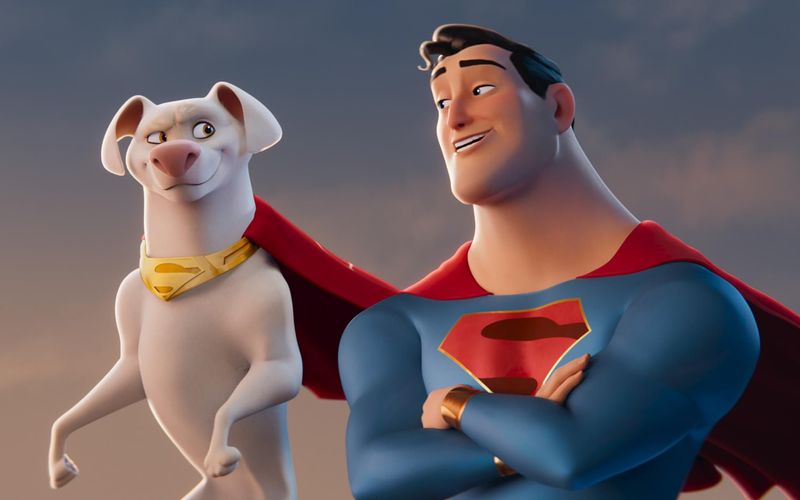 Sie bilden ein eigentlich unschlagbares Team: Krypto und sein Herrchen Superman. 