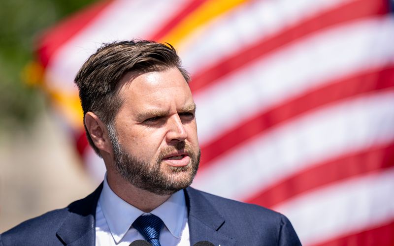 "Der Fall einer beispiellosen Radikalisierung, deren Zeugen wir alle geworden sind": US-Vizepräsident J.D. Vance.