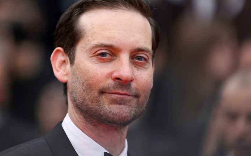 Tobey Maguire im Mai 2023 bei der Premiere von "Killers of the Flower Moon" auf den Filmfestspielen von Cannes, in dem nicht er, sondern sein Kumpel Leonardo DiCaprio die Hauptrolle spielte.