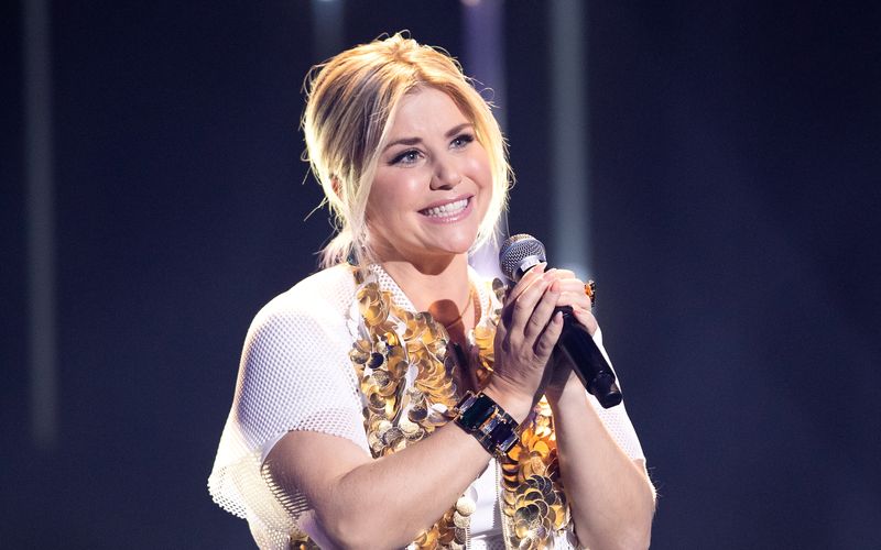 Schon bei der Probe hatte Beatrice Egli "Gänsehaut".
