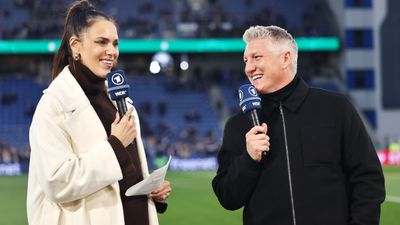 Bild zu Artikel Esther Sedlaczek und Bastian Schweinsteiger 