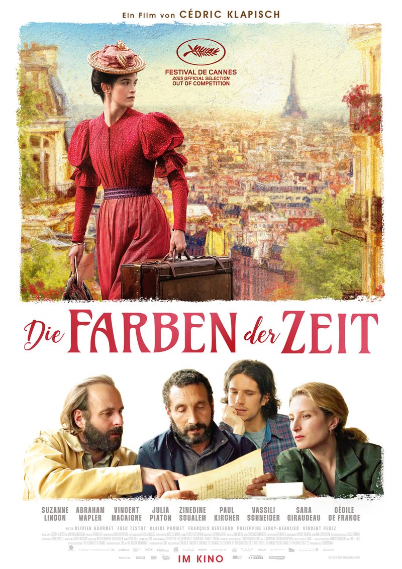 "Die Farben der Zeit" ist ein Film, der auf zwei Zeitebenen in Paris spielt.