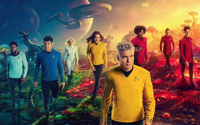 Captain Pike (Anson Mount) muss eine Invasion der Gorn verhindern.