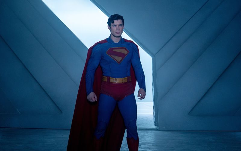 Superman (David Corenswet), der Mann aus Stahl, hat auch einen weichen Kern.