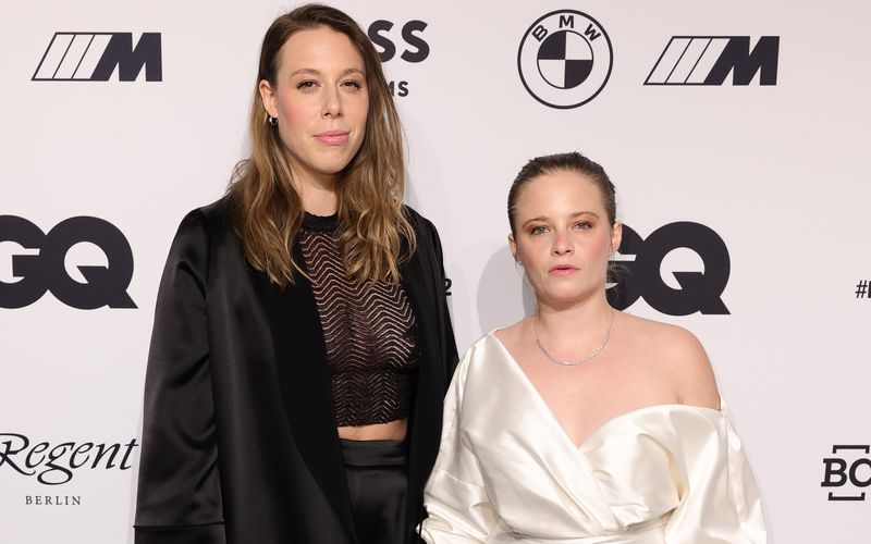 Jasna Fritzi Bauer (rechts) und Katharina Zorn haben sich getrennt.