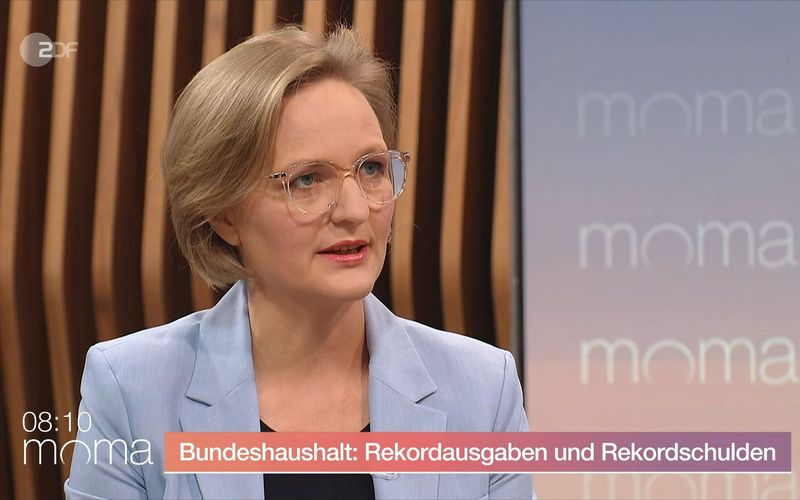 Grünen-Chefin Franziska Brantner zeigte sich im ZDF-"Morgenmagazin" mit Blick auf den Bundeshaushalt empört.