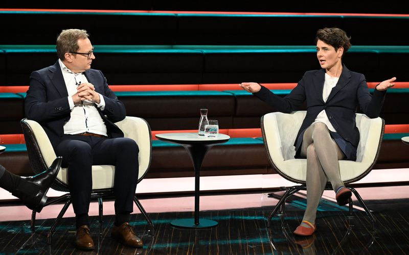 Journalistin Anna Lehmann kritisierte den von Martin Huber geforderten Stopp der freiwilligen Aufnahmeprogramme.
