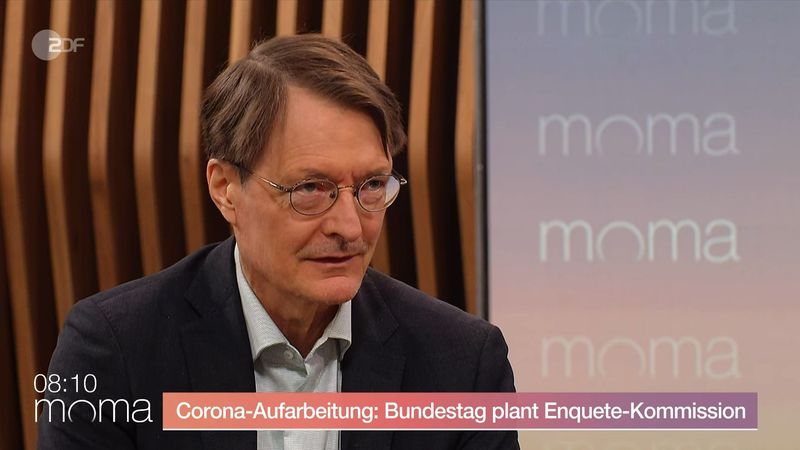 Karl Lauterbach wollte seine "dezidierte Meinung" zu einem möglichen U-Ausschuss nicht äußern.
