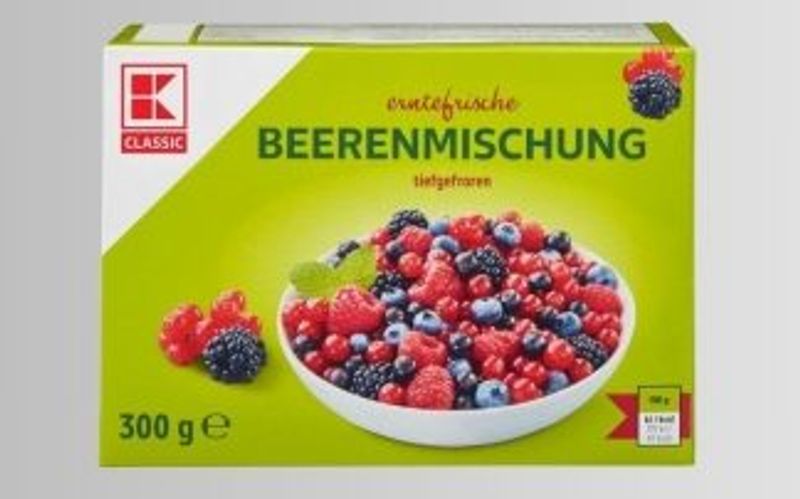 Der Verzehr der zurückgerufenen K-Clssic Beerenmischung kann ernste Folgen für die Gesundheit haben.