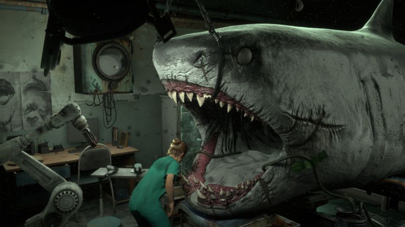 Dieses Bild sagt bereits alles über den möglichen Reiz von "Shark Dentist" aus.