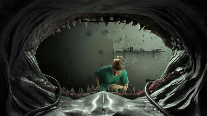 Perspektivwechsel gefällig? Als "Shark Dentist" behandeln PC-Gamer die Zahnprobleme von Haien.