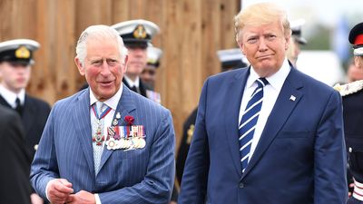 Bild zu Artikel König Charles III., Donald Trump