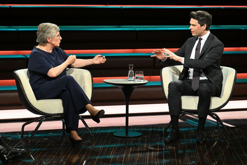 Im Streitgespräch mit CDU-Politiker Christoph Ploß kritisierte Grünen-Fraktionsvorsitzende Britta Haßelmann das Versagen von Jens Spahn.